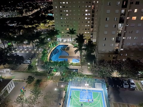Apartamento Aconchegante prox Dutra, 24h concierge