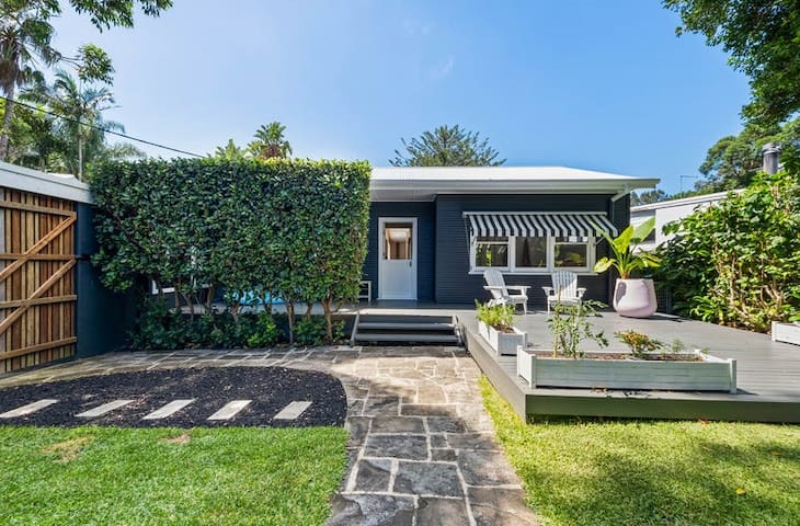 Large beach house with a pool