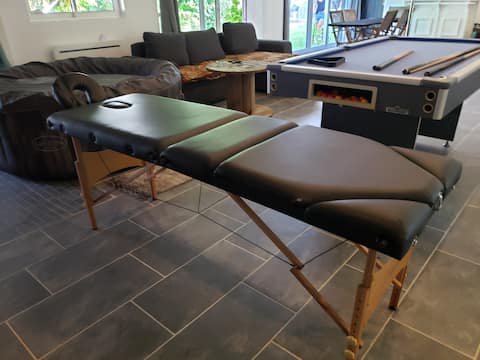 gîte avec espace détente loisir