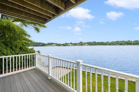 Pond Home w/ Private Beach