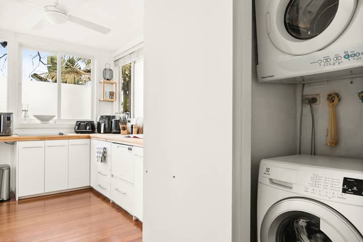 Enjoy the convenience of the Laundry room with washing machine and dryer during your stay. Perfect for families and long term stays!