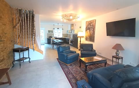 Large townhouse in the city center