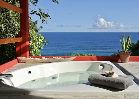 Kabane in Marie-Galante