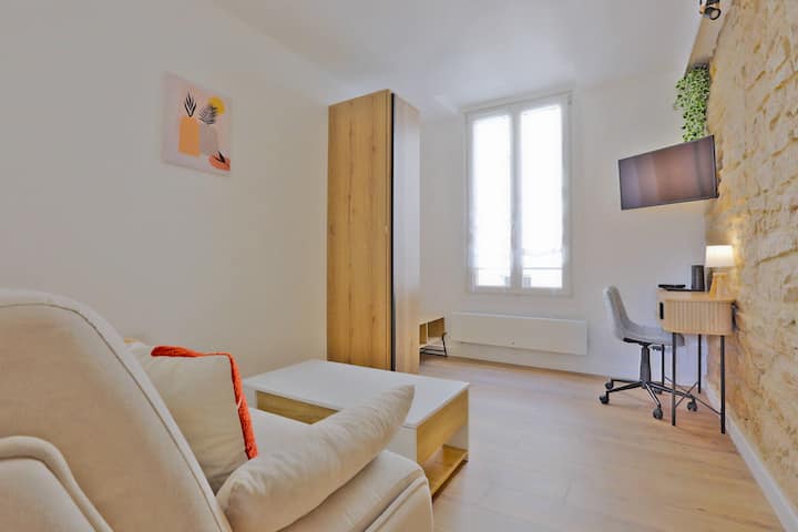 Studio Neuf Et Rénové Proche Chu Wi-fi & Parking - Nancy