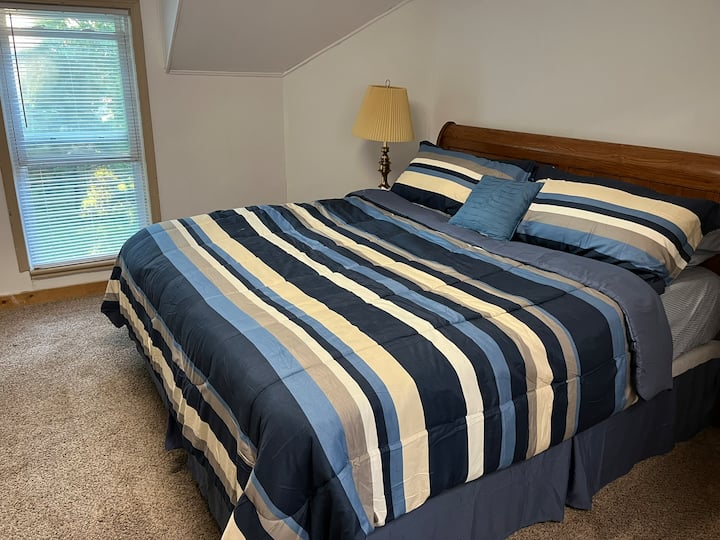 King Bed on Second Floor