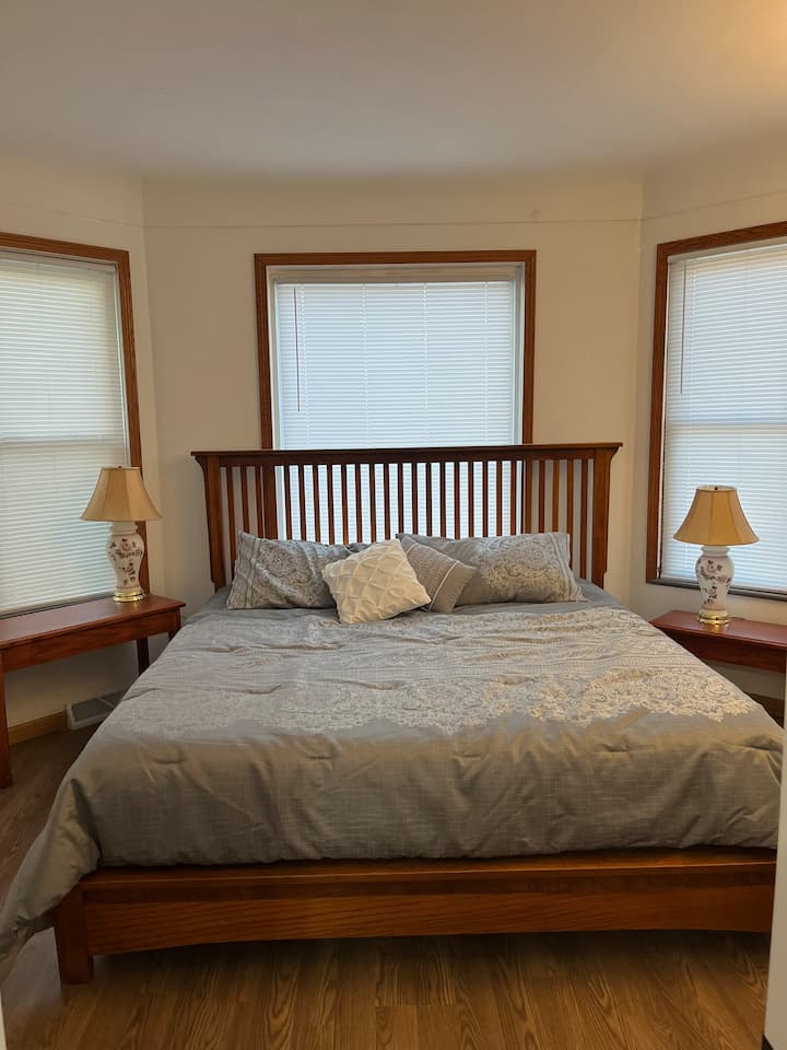 King Bed on Main Floor