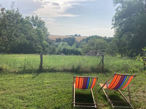 Hot tub in the heart of the vineyards