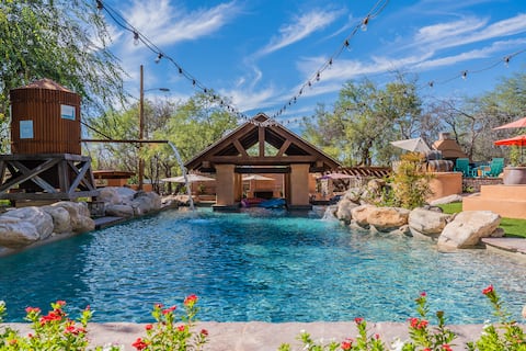 Woodland Water Tower Ranch~10 bdrm/9 baths~16+ pp