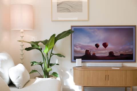 Beachside Villa - 4BR/4BA - Garden, Gym, Wi-Fi, AC