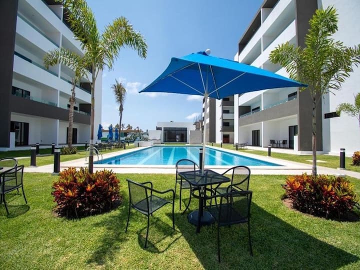 Marina Cerritos: Rooftop, Pools & Near Beach - Mazatlán