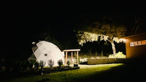 Luxury Glamping Dome!