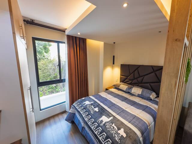 Entire home with 1 bedrooms in Cochabamba - Moderno, céntrico y acogedor