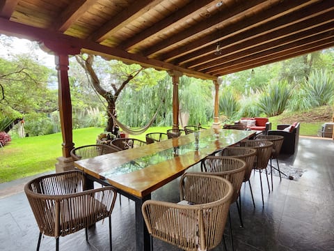 Large Adobe House 8 guests.