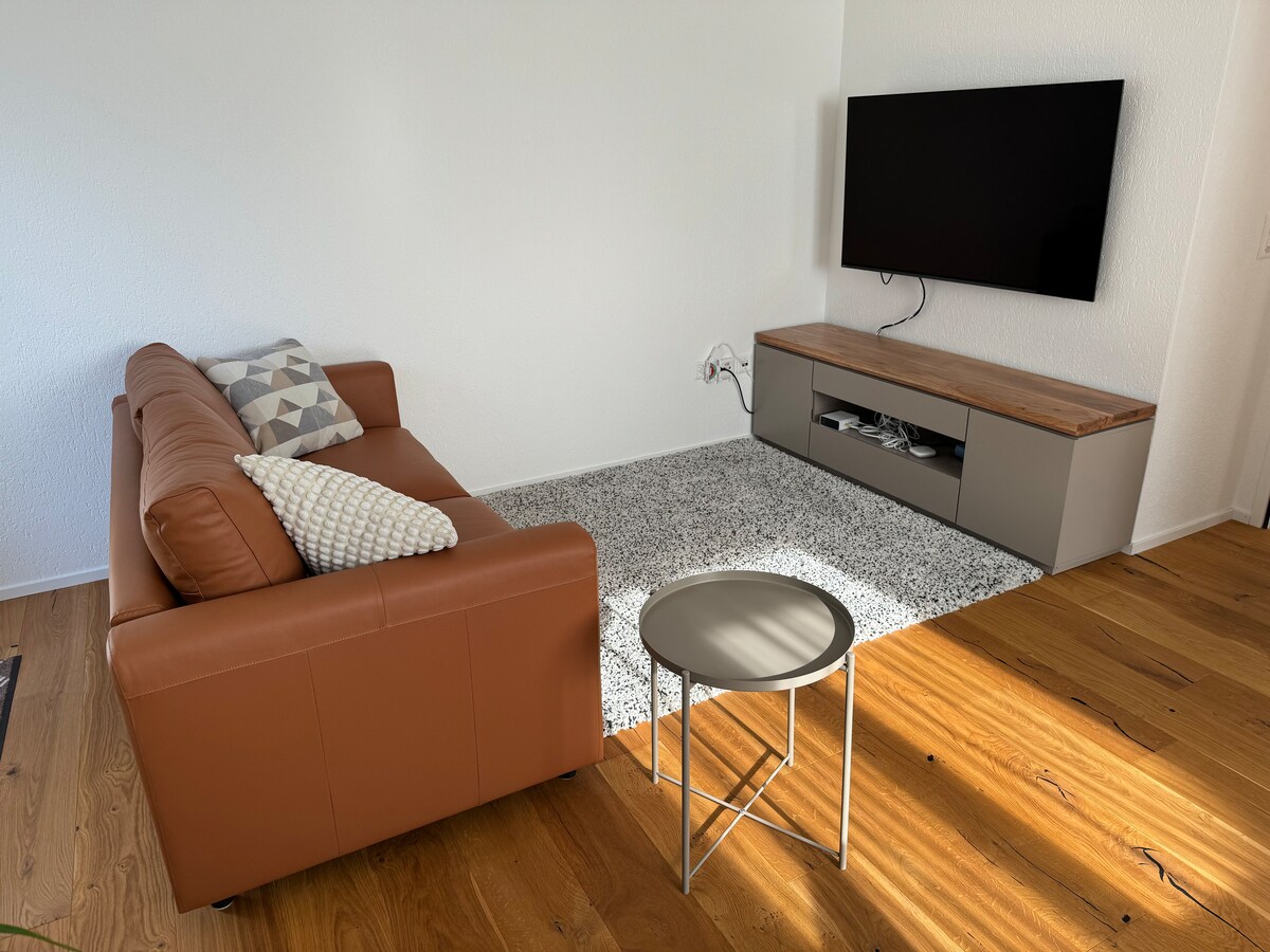 Successful Airbnb property: Modern, quiet garden apartment in Nordwestschweiz