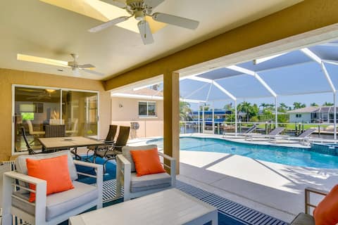 Popular Airbnb listing: Holly’s HomeAway – Pool, Kayaks & Canal Fun in Cape Coral