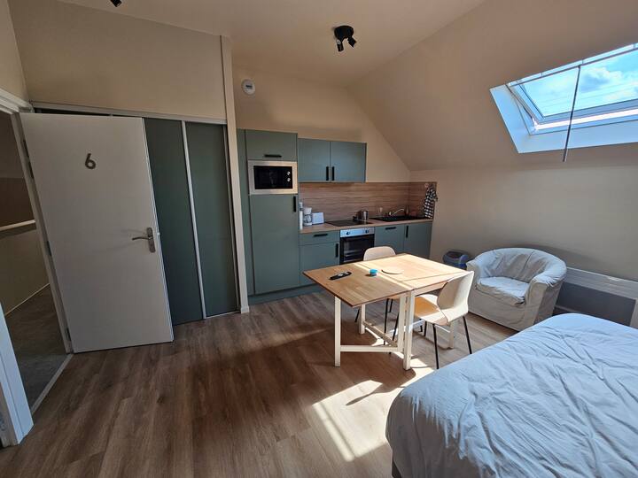 Gîte 6, Meublé 35 M², éQuipé, 2 Pers - Saint-Amand-les-Eaux