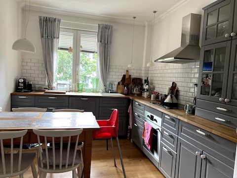 Quiet apartment in the Neustadt