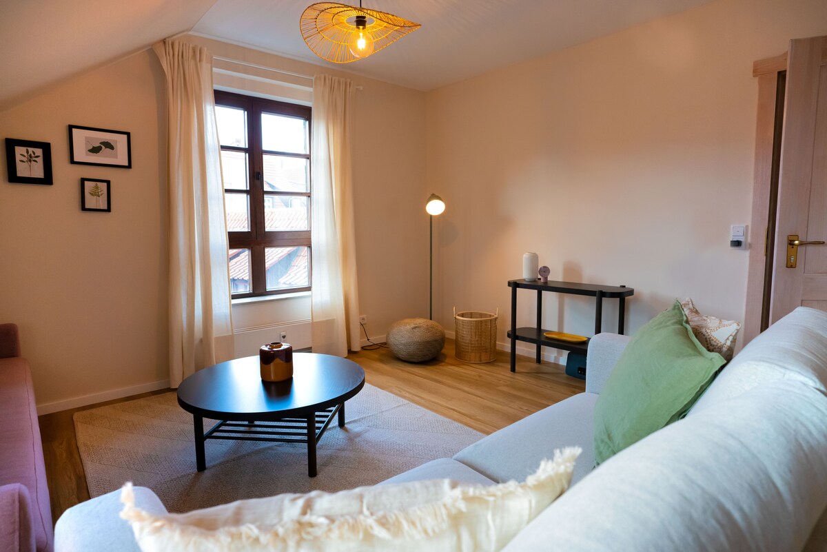 Beliebte Airbnb-Anzeige: Large chic apartment in the best old town location Parking in Fulda