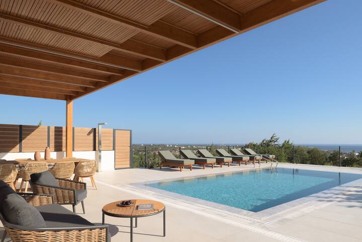 Olvios Villa I, with 35m² Pool & SeaViews gallery image 3