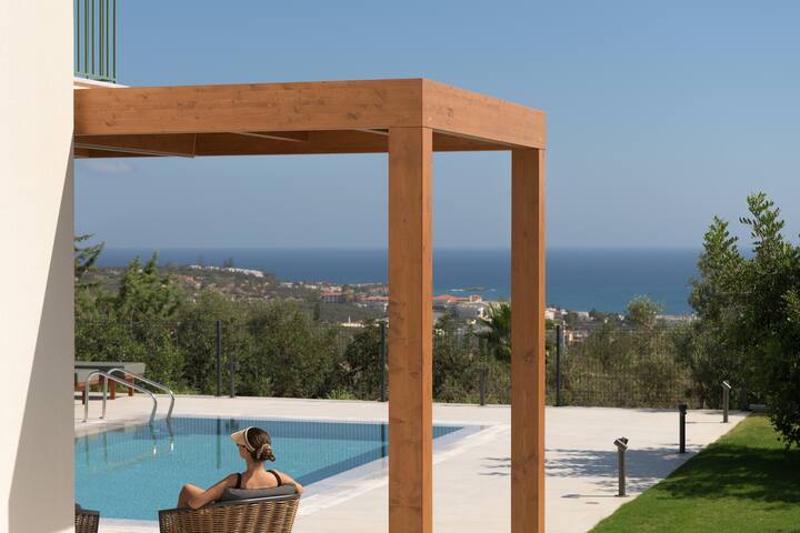 Olvios Villa I, with 35m² Pool & SeaViews gallery image 4