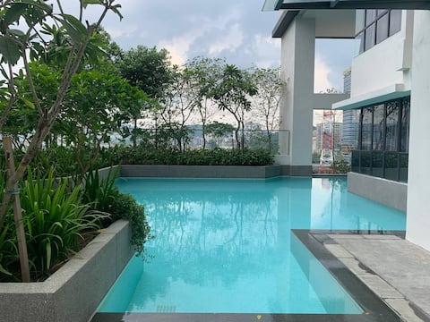 3Br - 6pax【Promo 2Night 5xx Only】5Min Walk To LRT