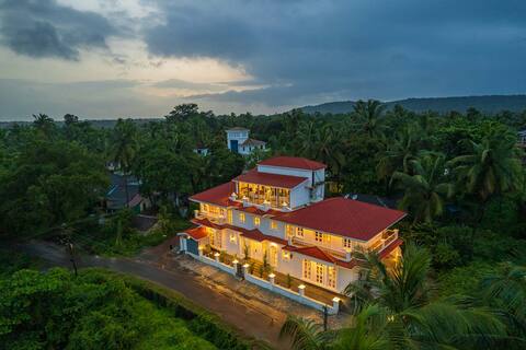 5BR,Pool,BBQ - StayVista at White Whale @ Goa