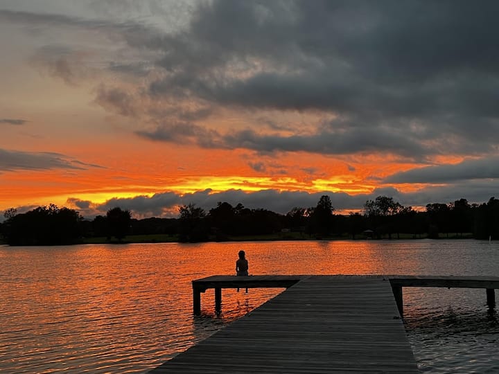 Sunset Escape with Private Dock