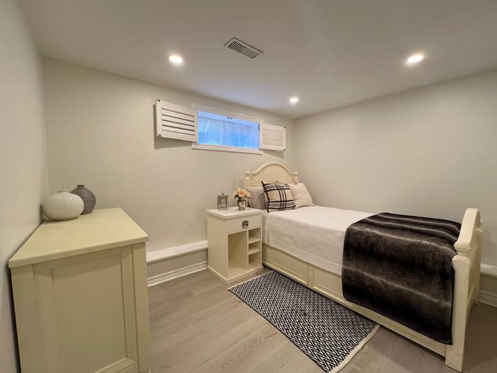 Cama de solteiro e trundle