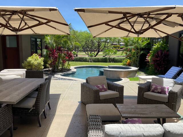 Luxury golf course view home