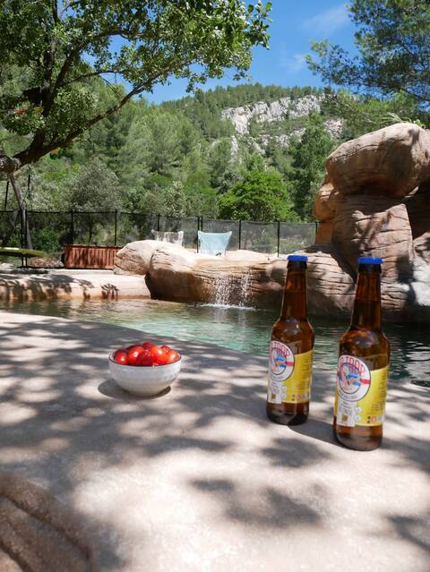 Nature villa – pool & sea, close to the Calanques