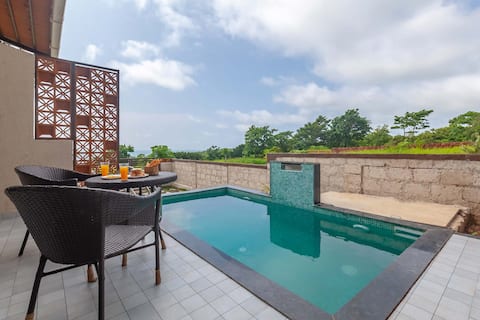 StayVista at Coral Breeze w/ Lawn, Pool, Wi-Fi