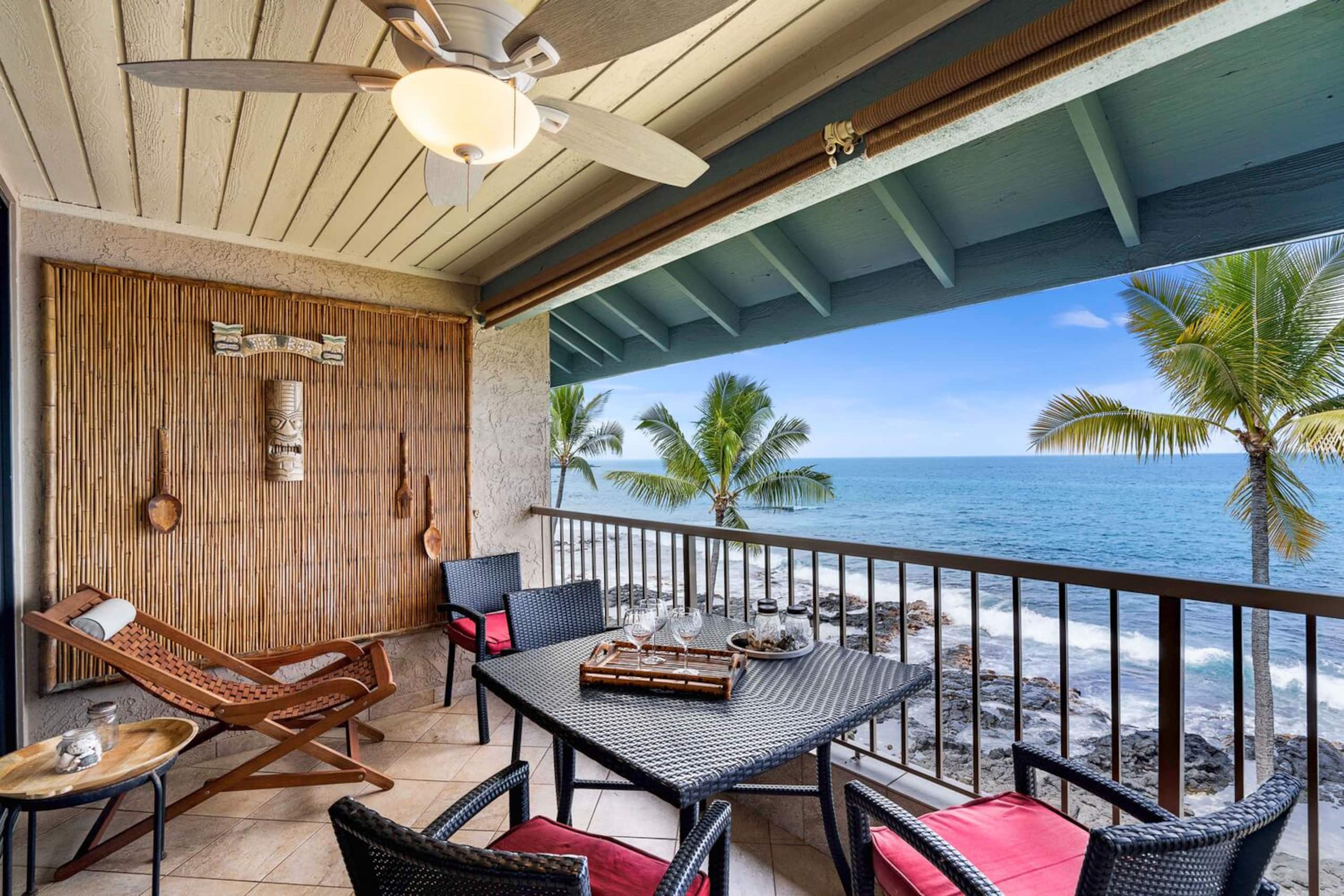 WOW! Kona Reef D36-Direct Oceanfront-Top Floor:A/C - Image 27