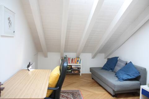 Room in Voghera's historic center