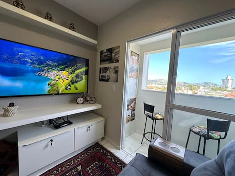 Top Airbnb: NEW! Full apartment in Tubarão. in Tubarão