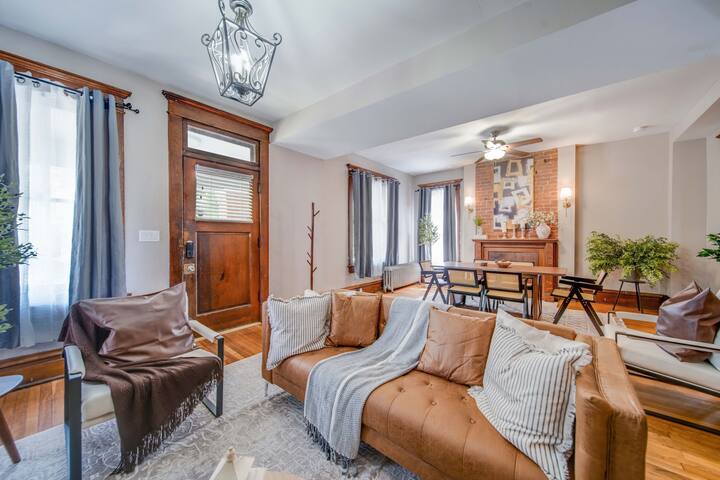 Exquisite Modern Historic Home Near Campus/Stadium