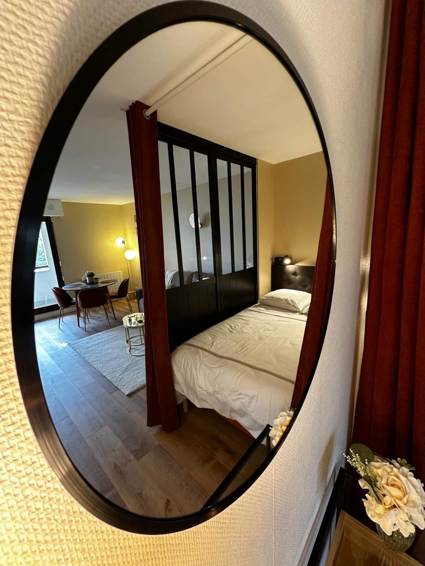 Grand balcon privé du studio