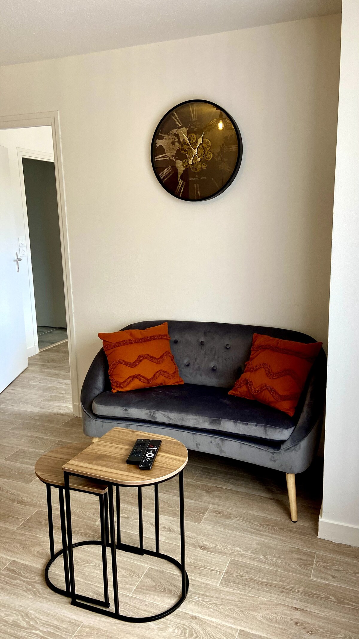 Airbnb performant: Le TerraBreizh, 2-room with private parking, balcony, fiber à Lorient