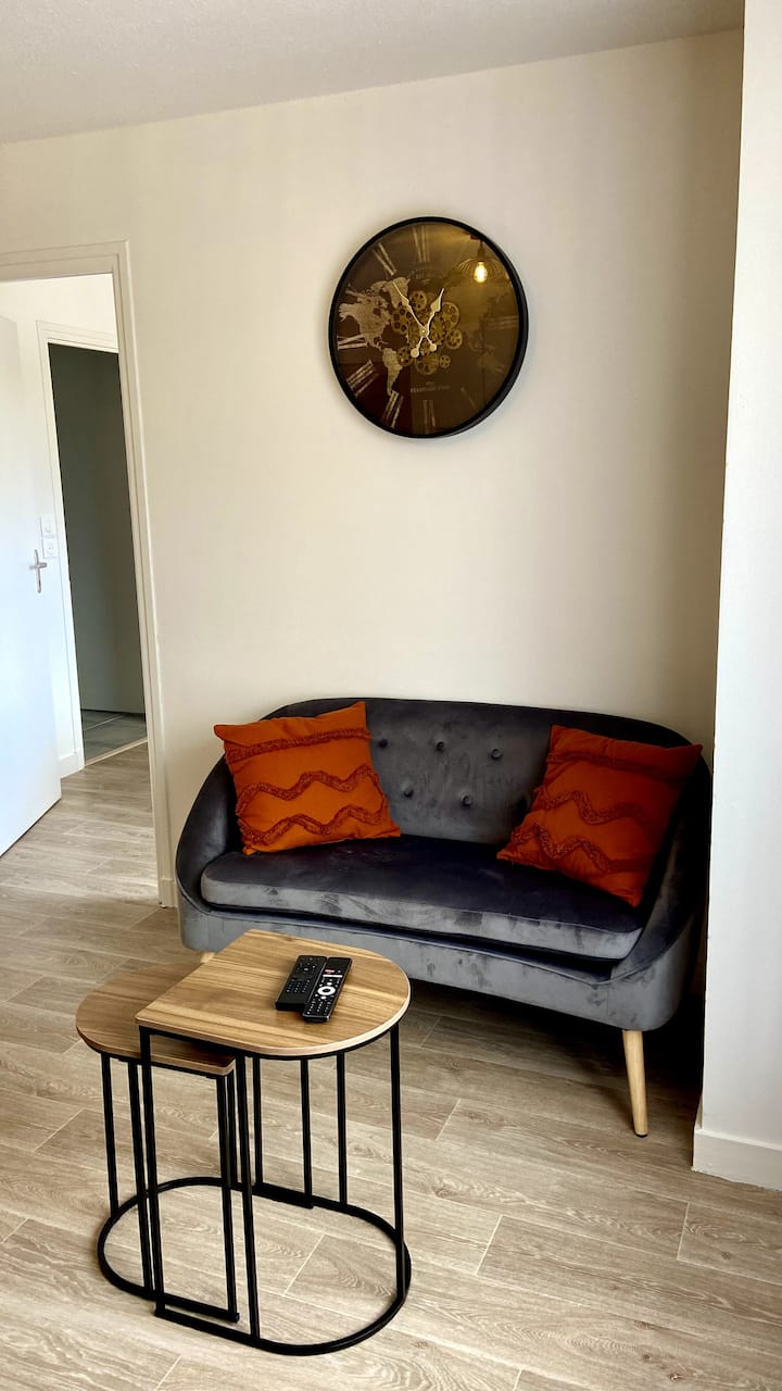Le Terrabreizh, T2 Avec Parking Privé-balcon-fibre - Larmor-Plage