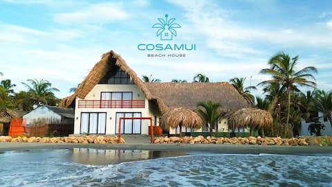 Popular Airbnb listing: Cosamui | Private oceanfront retreat in San Bernardo Del Viento