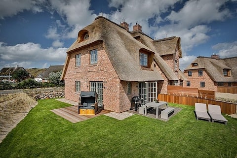 Thatched-roof Frisian house