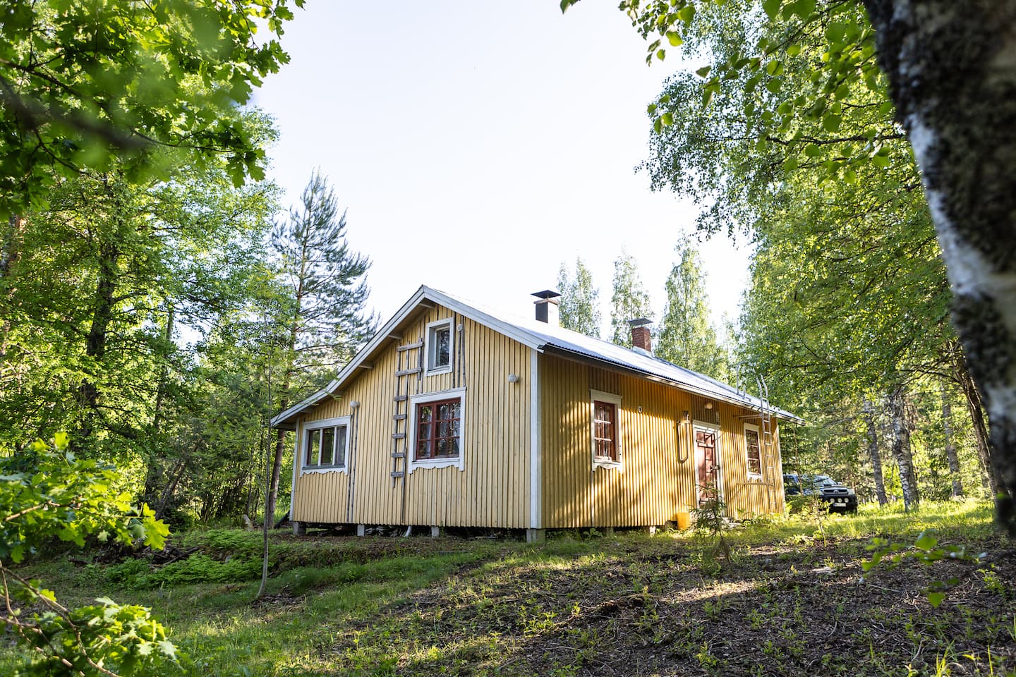 Hirsirunkoinen Mummonmökki 2