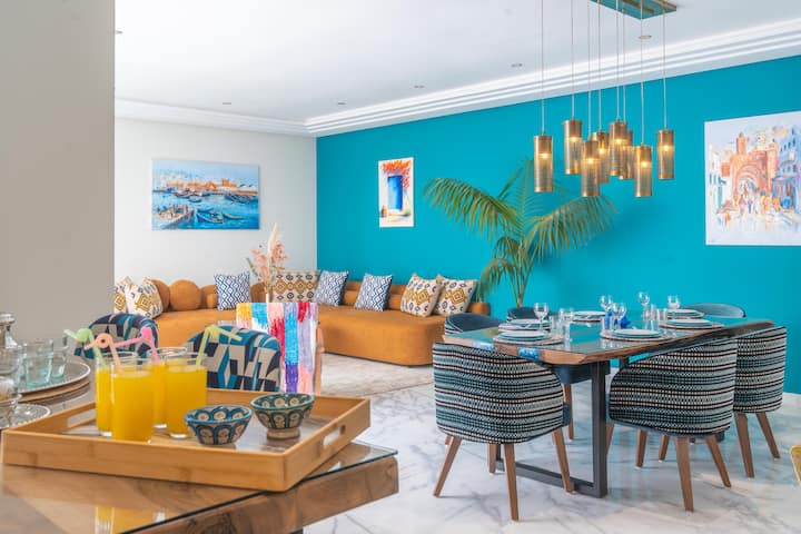 Appartement Unique à Essaouira, Piscine Privée - Essaouira