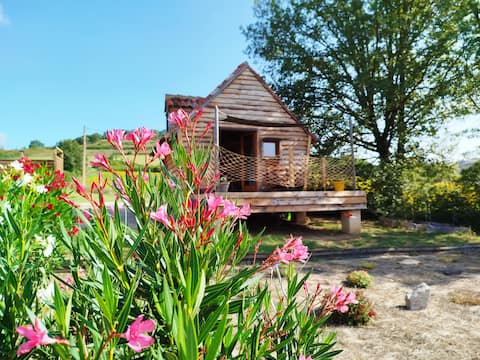 Unusual cabin and SPA