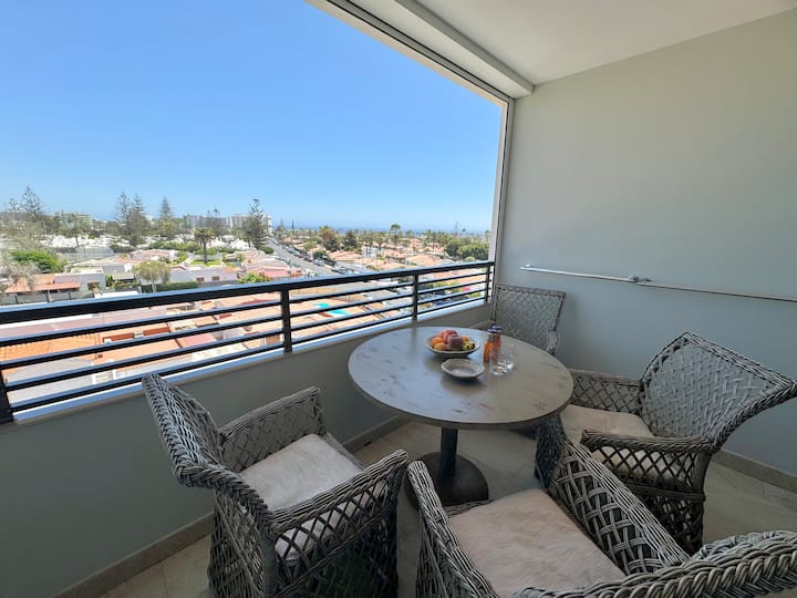 Luxury 2 Bedrooms Ocean View Iguazu - Maspalomas