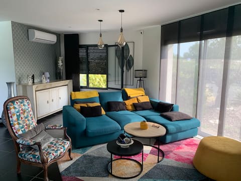 House with heated pool