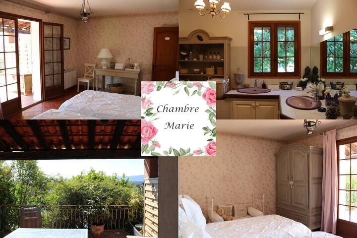 Chambre Marie Cuisine D'été Et Terrasse Privée - Le Cannet-des-Maures
