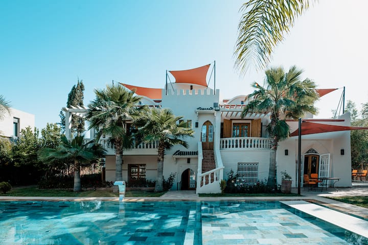 La Villa D'oz Pour 12 Personnes Sur Golf Amelkis - Marrakesh