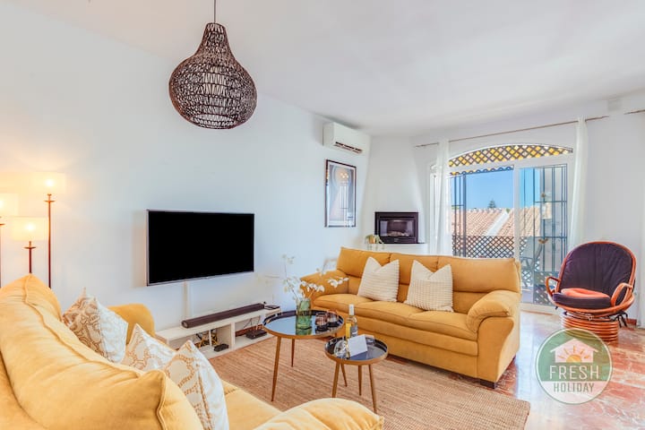 Close To Beach | Sea View | Pool & Sunny Terrace - Frigiliana