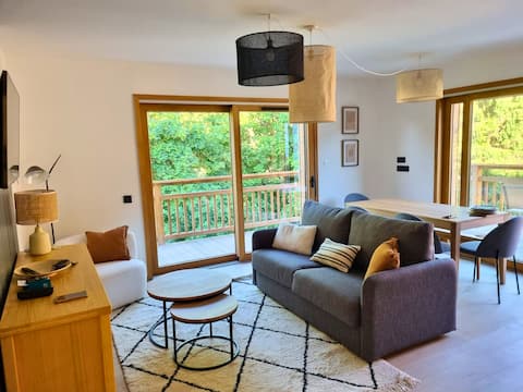 Propriété Airbnb réussie: New 3-bedroom in the heart of Paradiski à Peisey Nancroix