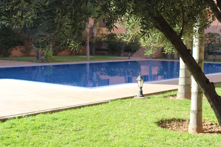 Appartement Bleu Lumineux - Marrakech